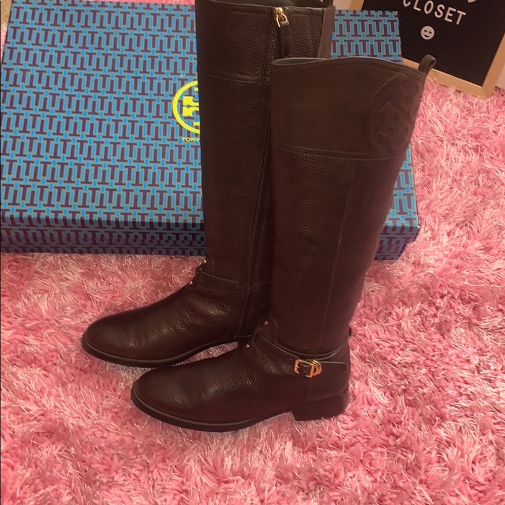 Tory Burch Marlene Riding Boot Size 8.5